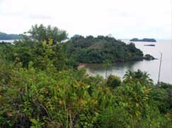 View of Coiba National Park, Panama